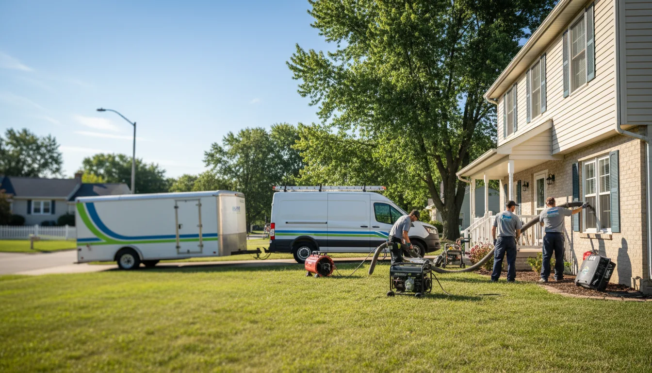 Flooded Basement Restoration And Cleanup With Repair in Alton, IA near me